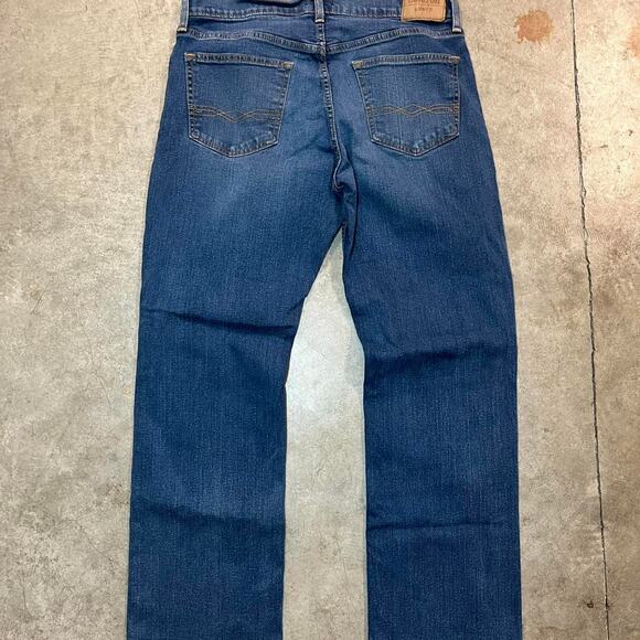 Denizen Levi's 285 Relaxed Fit Blue Straight Leg Jeans - Picture 4 of 8